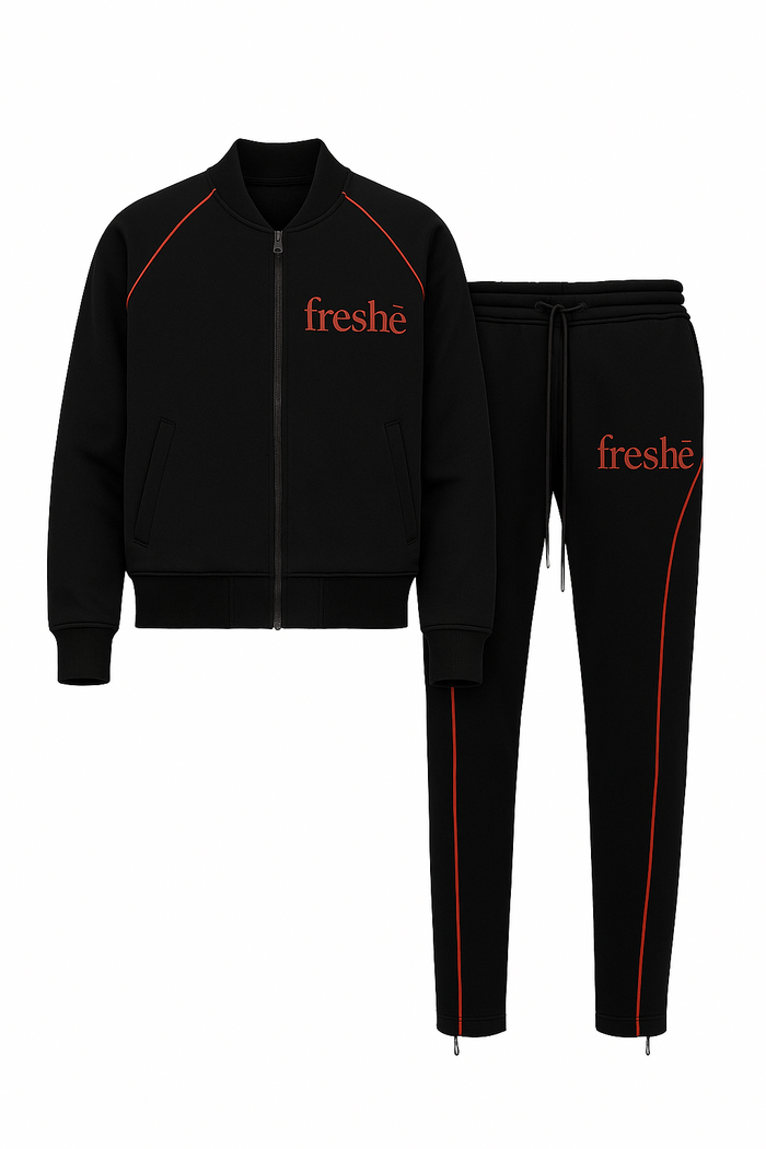Freshē Black Tracksuit