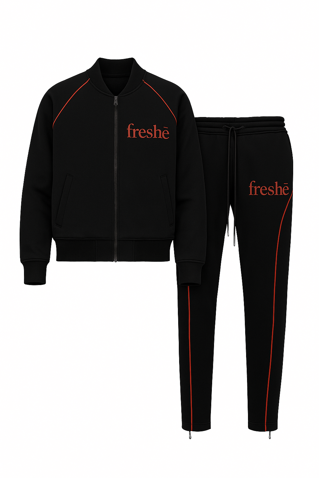 Freshē Black Tracksuit