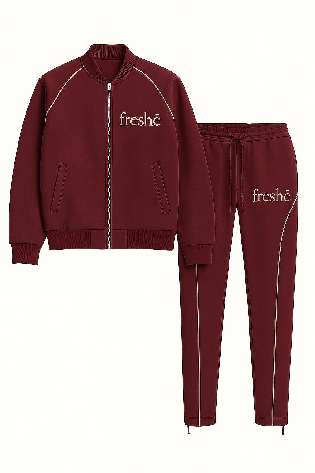 Freshē Burgundy Tracksuit